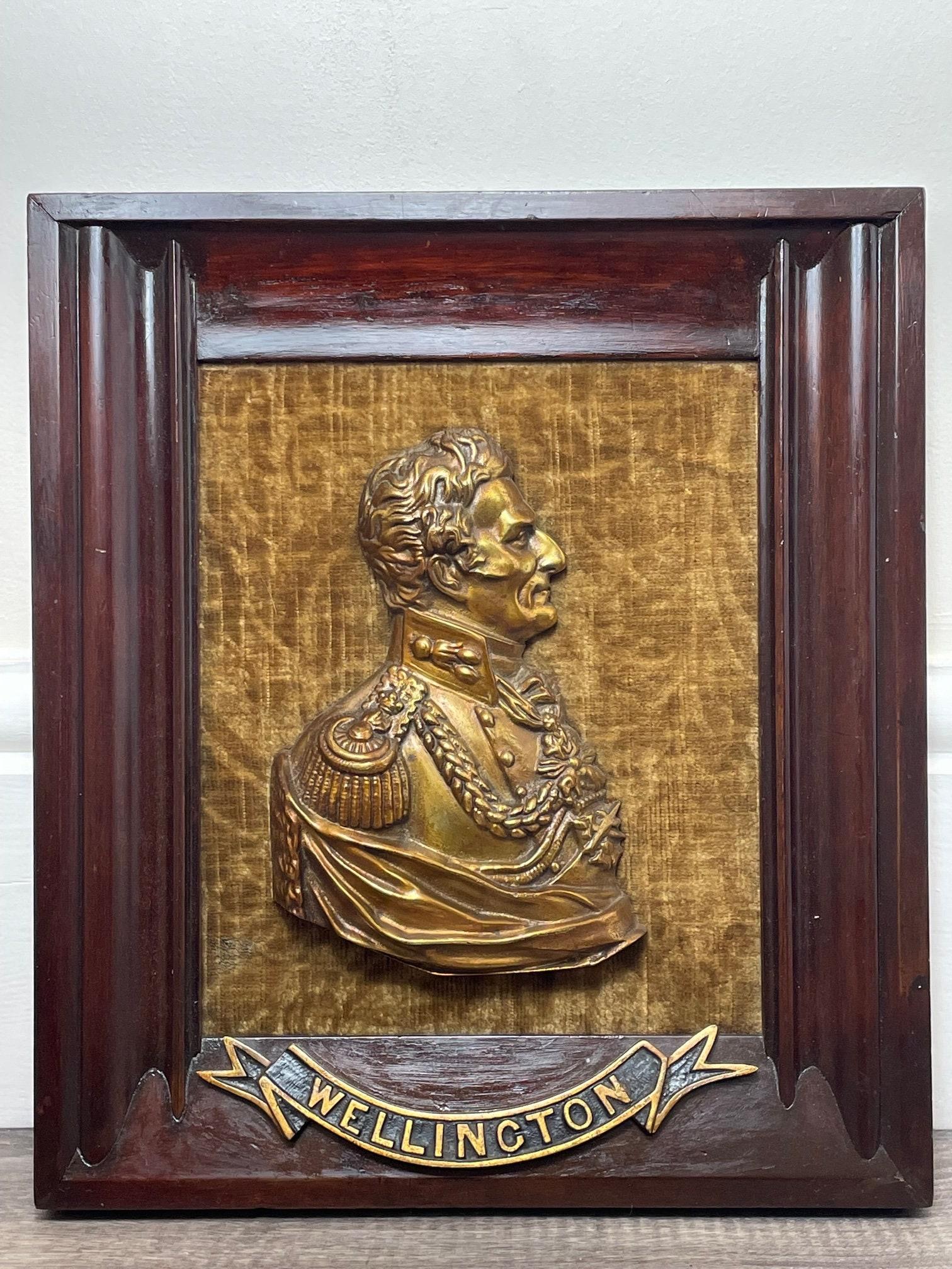 British Early Victorian Gilded Ormolu Bronze Portrait Duke ...