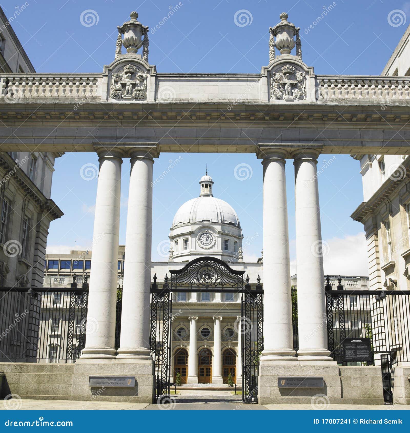 Leinster House, Dublin stock image. Image of history - 17007241