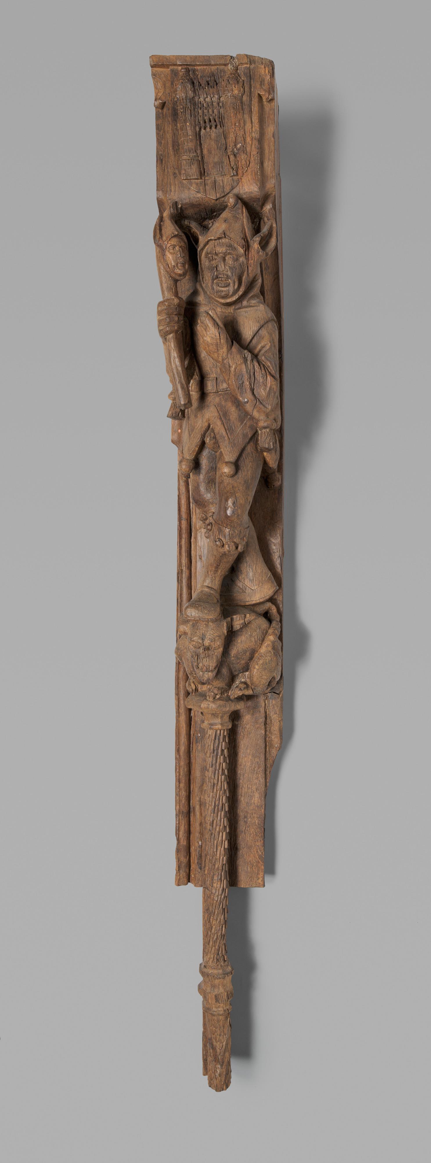 Architectural Support with a Jester | French | The Metropolitan ...