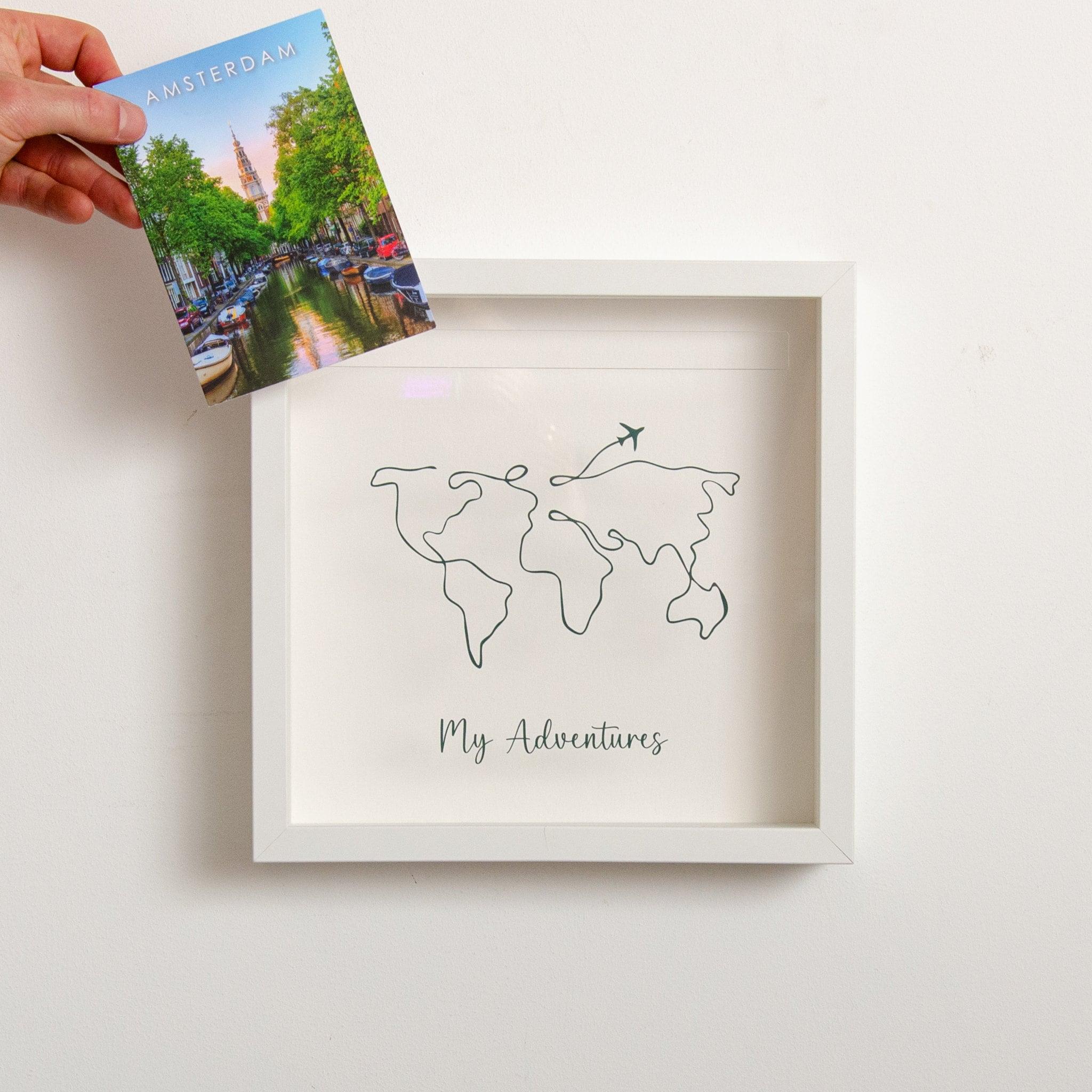 Adventures Memory Box Personalised My Adventures Memory Ticket ...