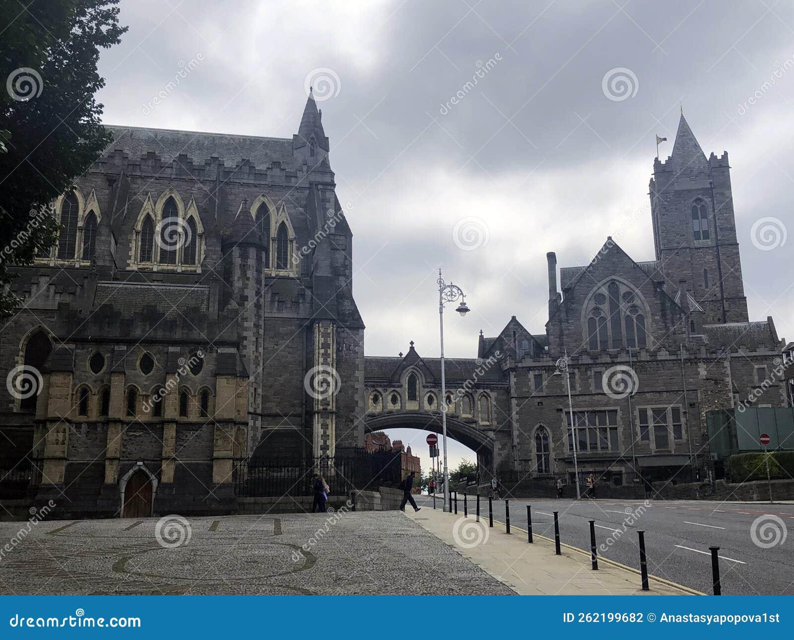 Christ Church Cathedral in Dublin City. Famous Irish Architecture ...