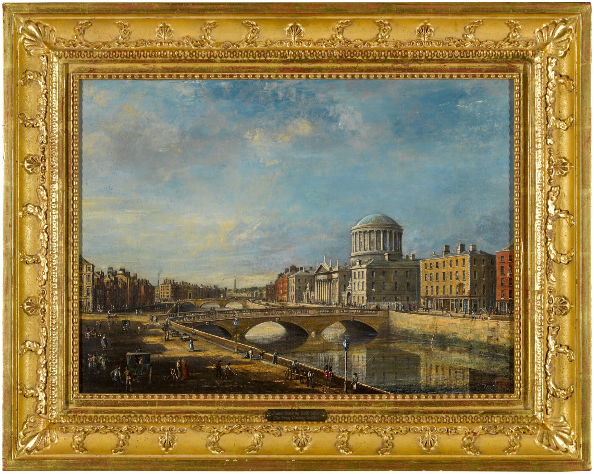 The Four Courts, Dublin, from the Quay; The Phoenix Park in the ...